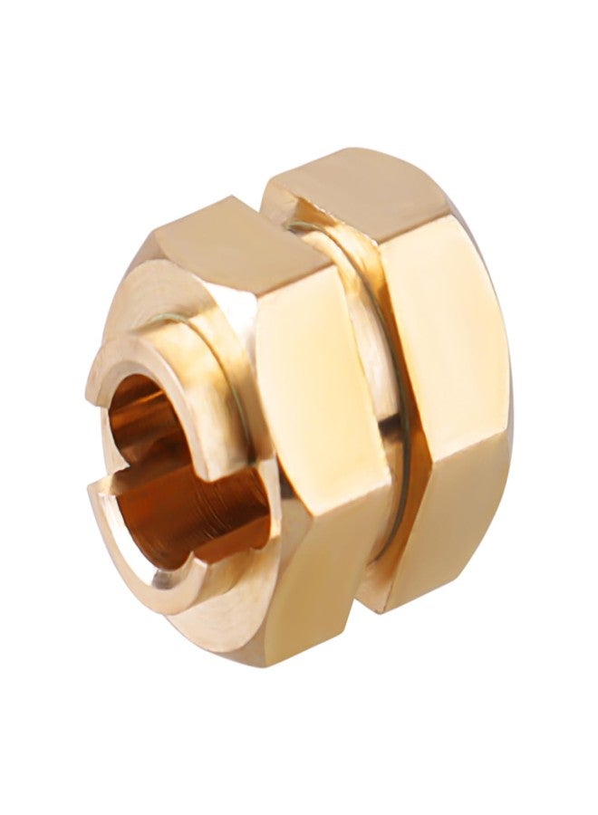 CrazyHobby Brass Hex Wheel Hubs 7mm Extension Drive Adaptor Set for 1/18 TRX4M TRX4MT Bronco F-150 K10 Defender RC Crawler High Trail Upgrade Parts, 4 Pack - Image 5